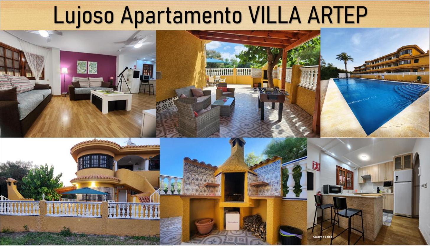 Villa Artep Lujoso Apartamento Con Piscina Comunitaria Cartagena Luaran gambar